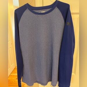 Under Armour Heathered Blue 2XL Shirt